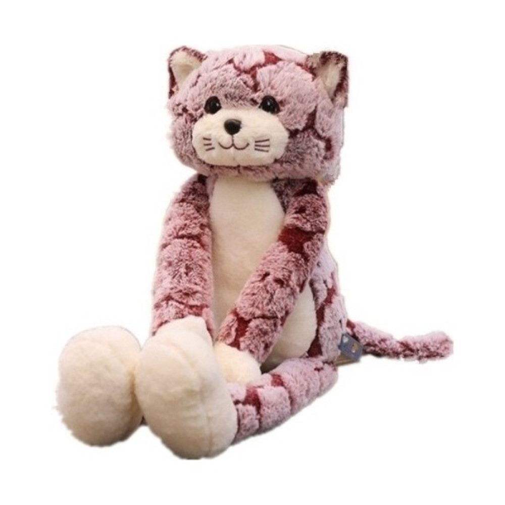 Yichuan 50CM Peluş Oyuncak Yumuşak Kedi Siyah Gri Kedi Peluş Oyuncak (Yurt Dışından) - Beyaz - Pembe Oto Boyaları Fiyatı