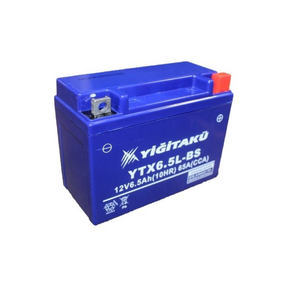 Yiğit Akü 12 V 6.5 Ah Amper Yiğit Akü Ytx6.5l Motosiklet Aküsü Akü Fiyatı