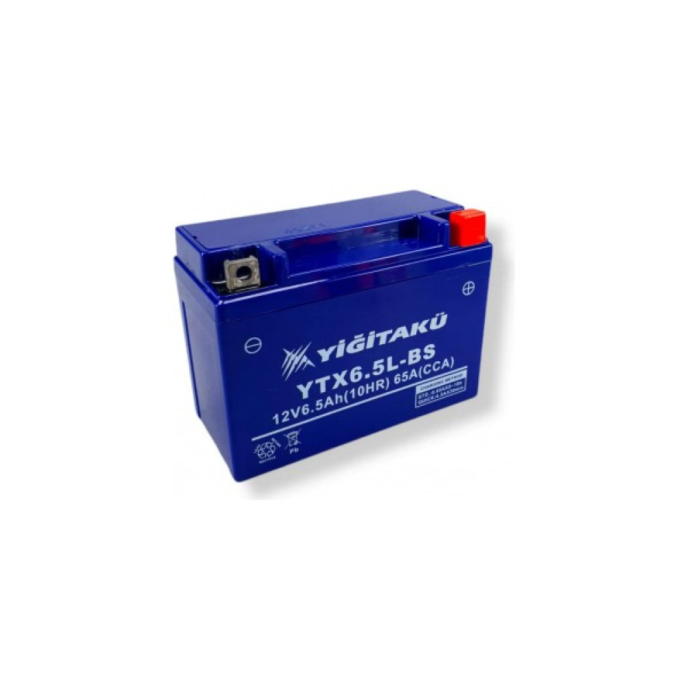 Yiğit Akü 12 V 6.5 Ah-Amper YTX6.5L-BS Motosiklet Aküsü (Üretim Yılı: 2023) Akü Fiyatı