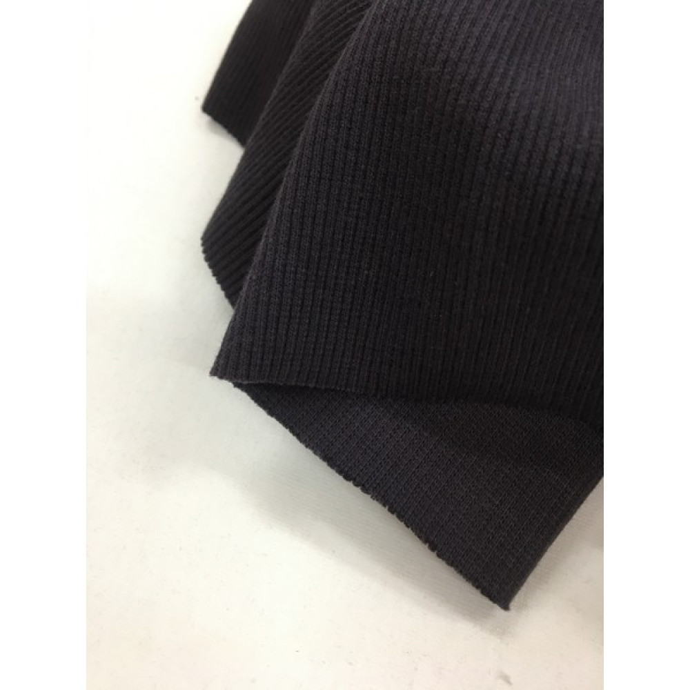 Yiğit Kumaş Siyah Ribana (Kaşkorse) Kumaş - 100 cm - 1 m Kumaşlar Fiyatı