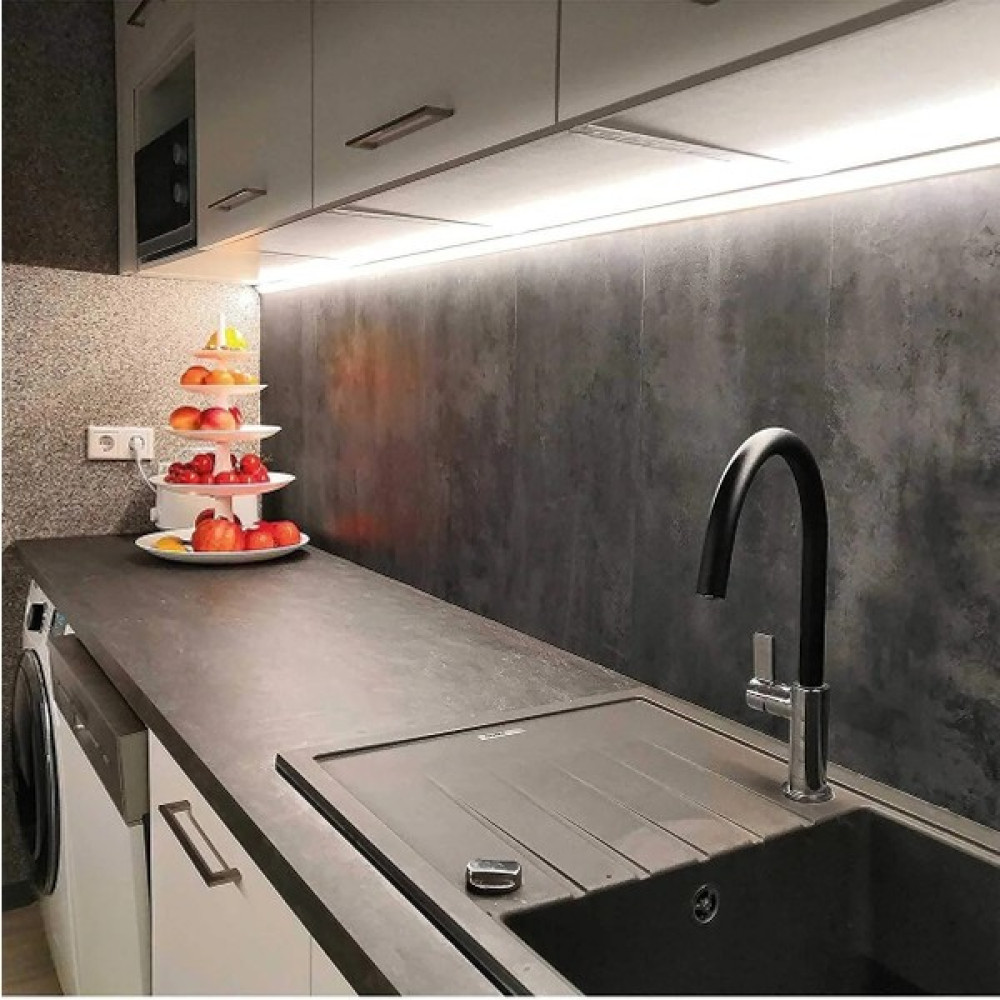 Yiğitled Yigitled Mutfak Dolap Altı Köşe LED Aydınlatma 100CM Günışığı 3000K Dokunmatik Trafo Dahil Led Aydınlatmalar Fiyatı