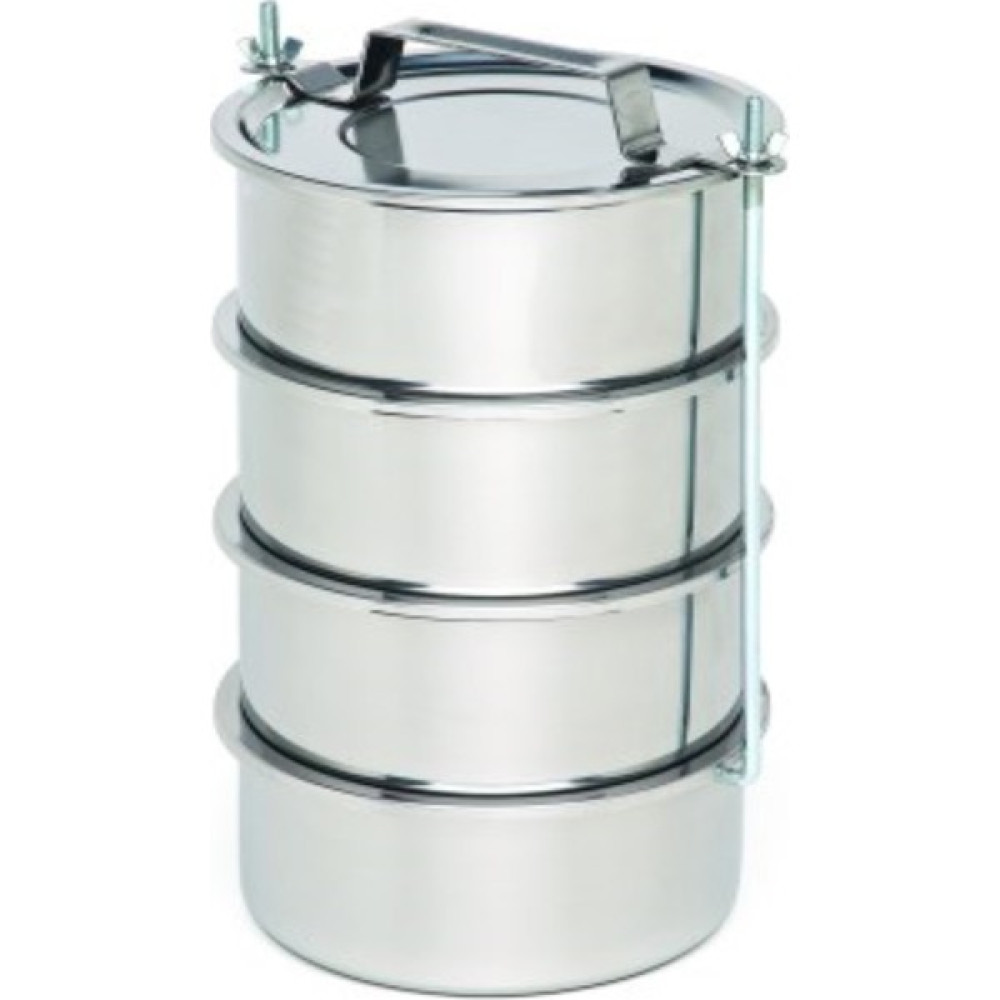 Yiğitsan 24X12 cm 4 Katlı Çelik Yemek Taşıma Sefer Tası Saklama Kapları Fiyatı