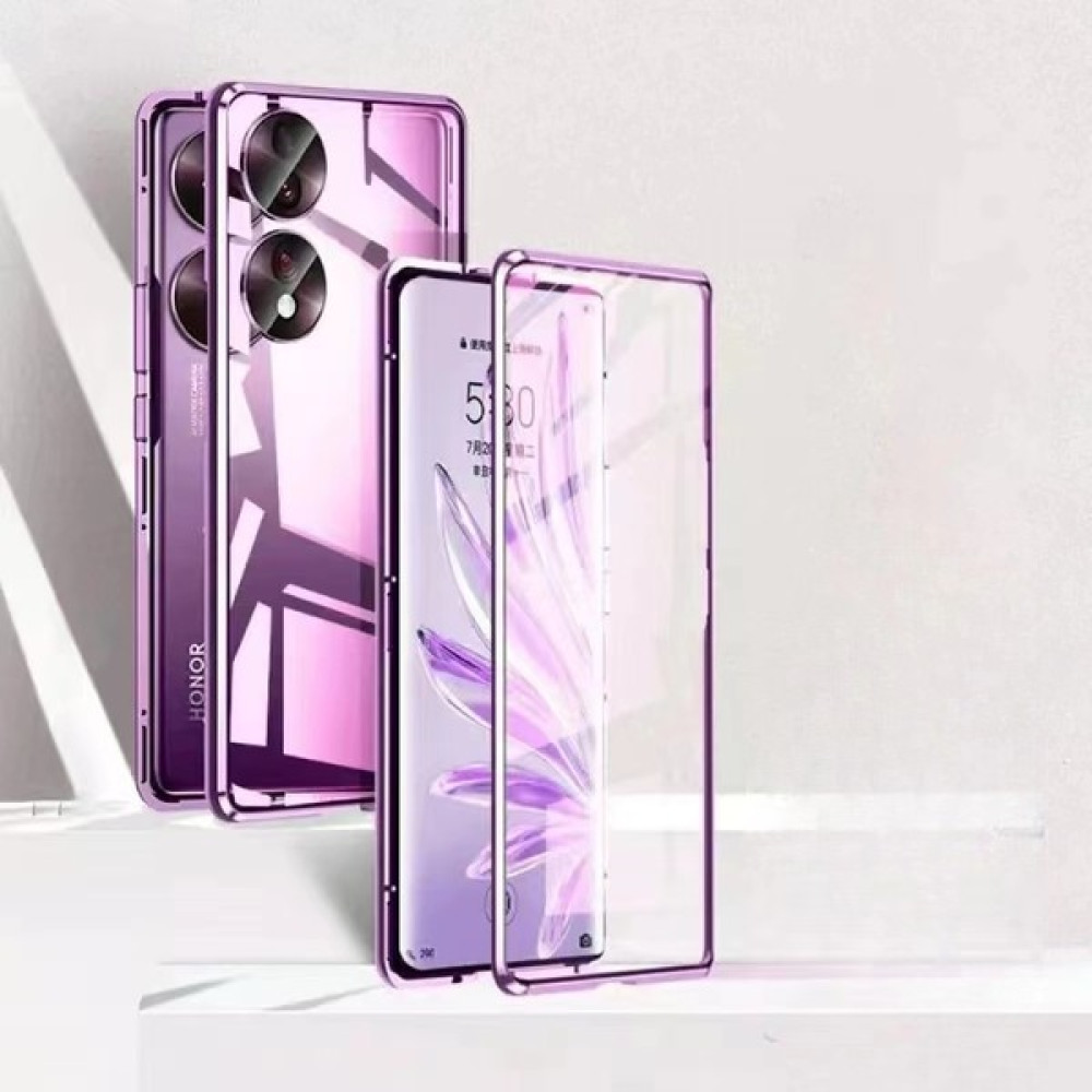 Yijun Huawei Honor 90 Cep Telefonu Kılıfı İçin Uygun Çift Karakterler Manyetik Kamera - Mor (Yurt Dışından) Cep Telefonu Kılıfı Fiyatı