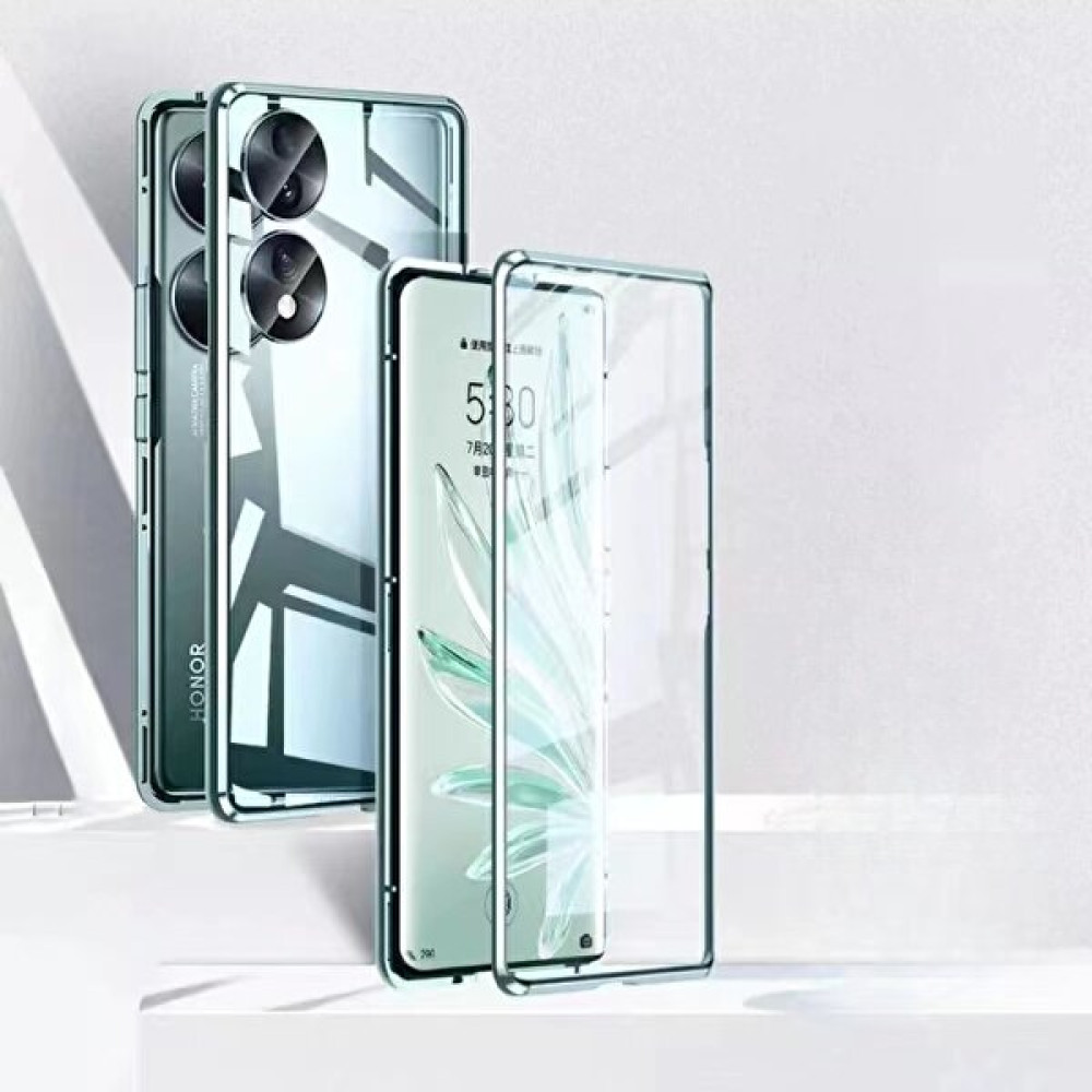 Yijun Huawei Honor 90 Cep Telefonu Kılıfı İçin Uygun Çift Karakterler Manyetik Kamera - Sap Yeşil (Yurt Dışından) - Sap Yeşili Cep Telefonu Kılıfı Fiyatı