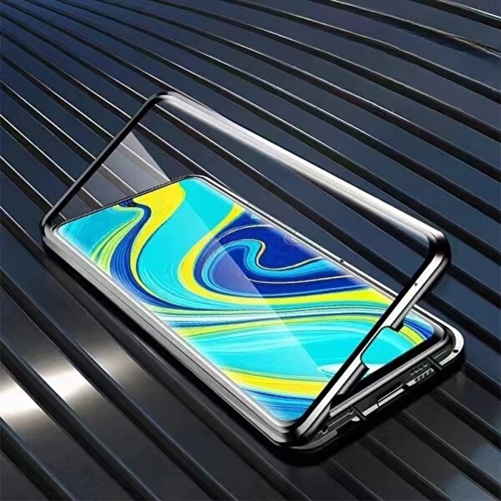 Yijun Huawei Nova 11 Metal Çerçeve Çift Taraflı Cam Hd Kılıf Koruyucu Kapak Magneto'ya Uygun (Yurt Dışından) - Siyah - Siyah Cep Telefonu Kılıfı Fiyatı