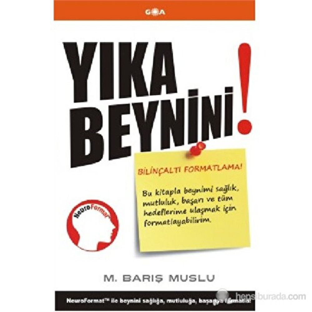 Yıka Beynini ! Kişisel Gelişim ve Psikoloji Fiyatı