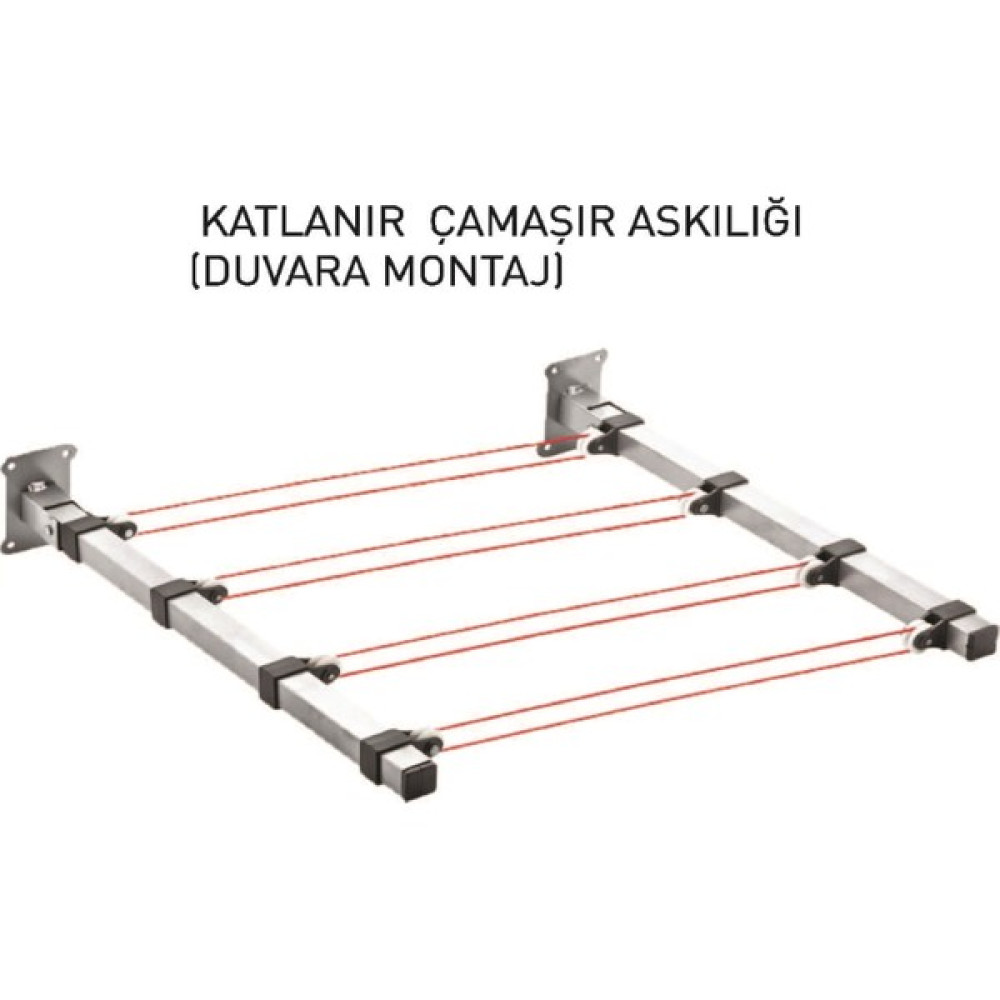 Yıl-Tem Katlanır Çamaşır Askılığı - Duvara Montaj Çamaşır Kurutma Makineleri Fiyatı