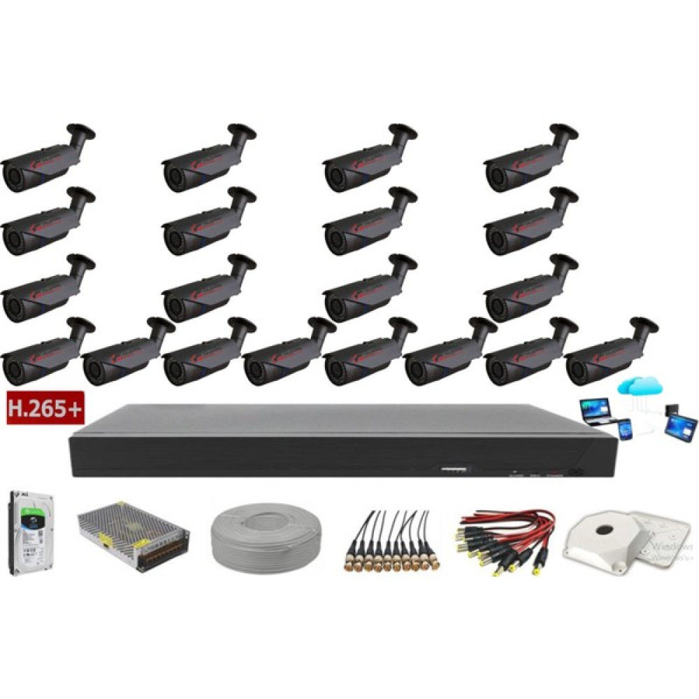 Yıldırım Group 20'li 5mp Sony Lens Ahd Güvenlik Kamerası Oto Boyaları Fiyatı