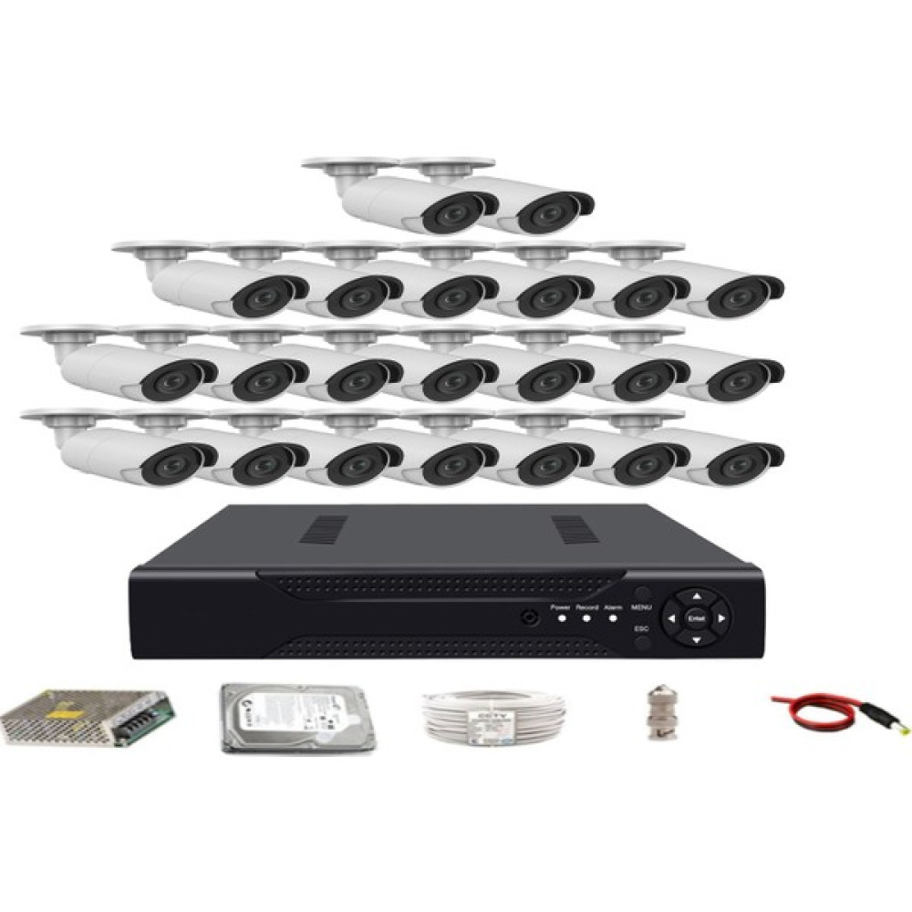 Yıldırım Group 22'li 5mp Sony LENSLİ+H265 Kayıt Cihazı Full Paket Güvenlik Kameraları Fiyatı
