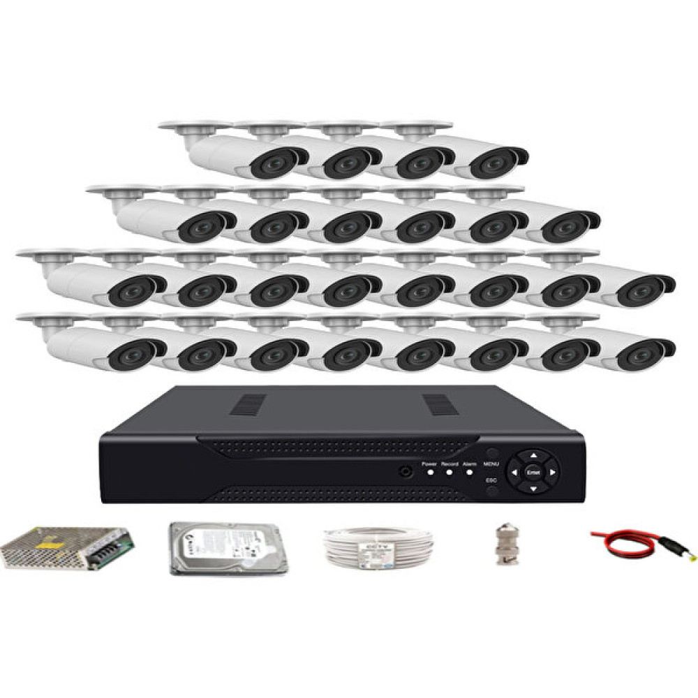 Yıldırım Group 26'lı 5mp Sony LENSLİ+H265 Kayıt Cihazı Full Paket Güvenlik Kameraları Fiyatı