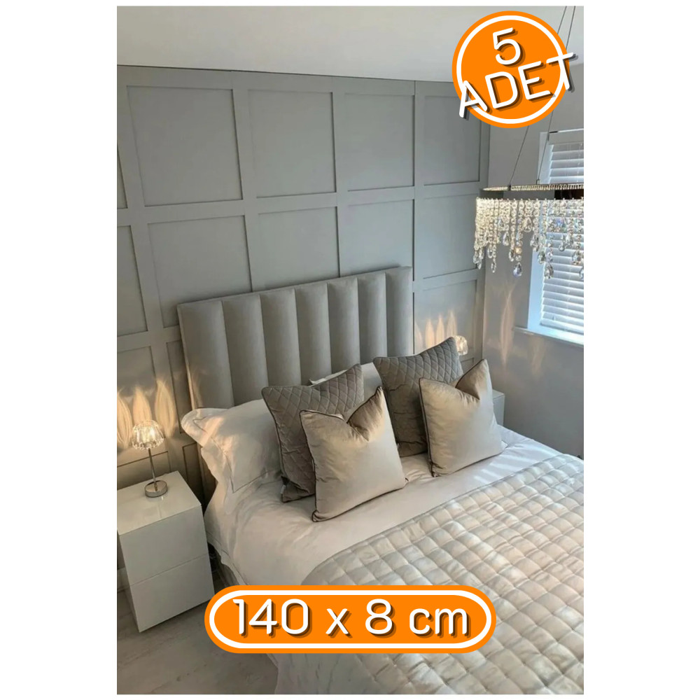Yıldırıms Home Iskandinav Duvar Çıtası 1 Paket 5 Adet 140x8 Cm Mdf Duvar Çıtası Dış Cephe Yalıtım Malzemeleri Fiyatı