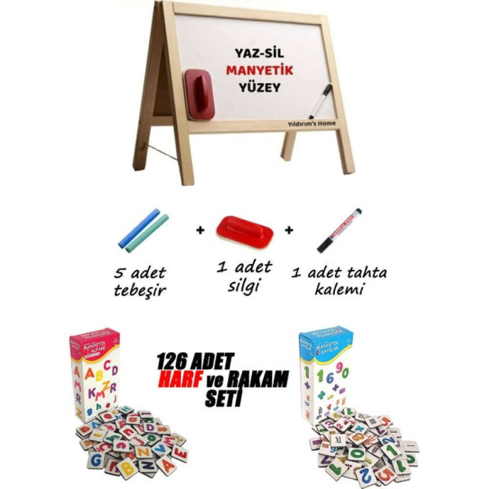 Yıldırım's Home Mini Masa Üstü Manyetik Yazı Tahtası Yazı Tahtası Kalemi Fiyatı