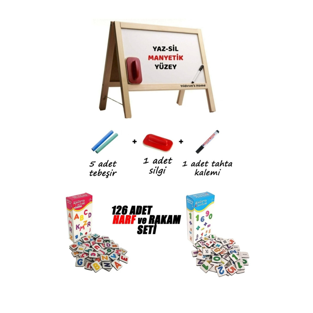 Yıldırıms Home Mini Masa Üstü Manyetik Yazı Tahtası Kalem & Yazı Gereçleri Fiyatı