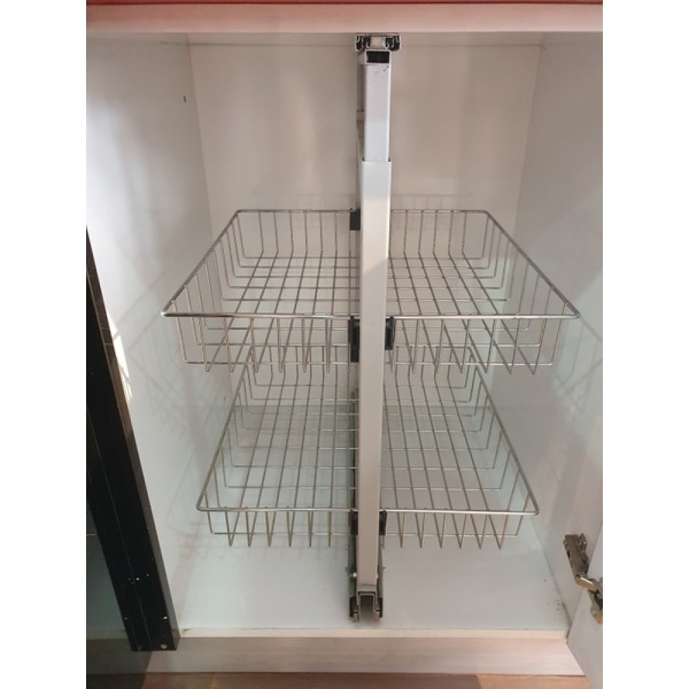 Yıldız Aks 60X80 cm Tezgah Altı Kiler - Krom - 30cm Kapak Mutfak Dolabı / Mobilyası Fiyatı
