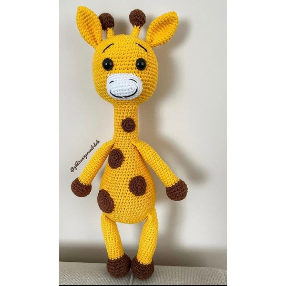 Yıldız Amigurumi Uyku Arkadaşı - Hardal Bebek Oyuncakları Fiyatı