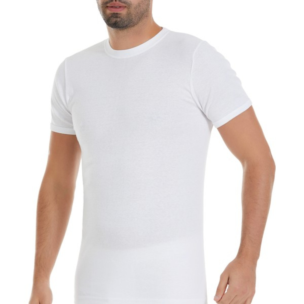 Yıldız Çamaşır Erkek Beyaz 3'lü Paket Doktor Yaka Ribana Tshirt Erkek T-shirt Fiyatı
