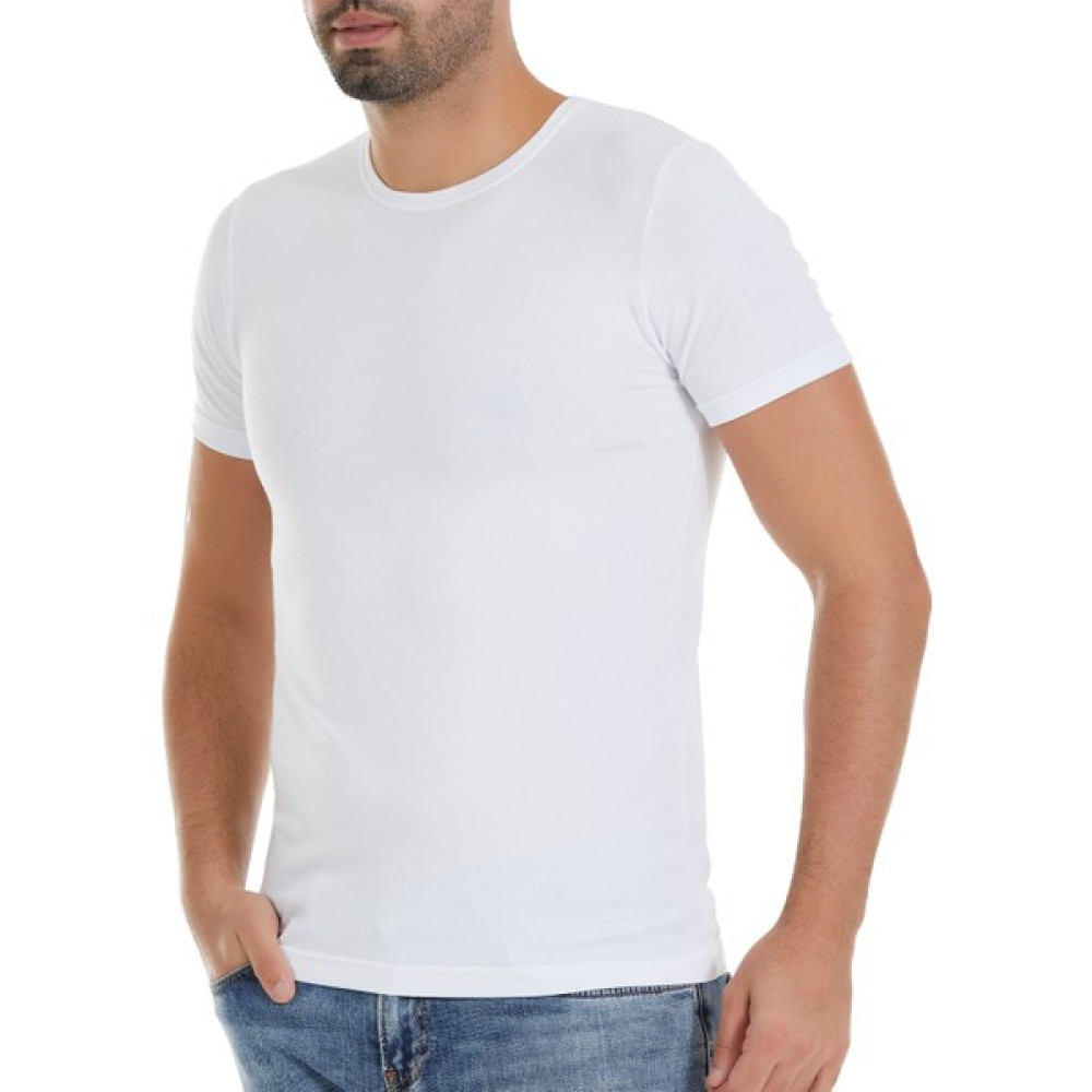 Yıldız Çamaşır Erkek Beyaz 3'lü Paket O Yaka Modal Tshirt Erkek T-shirt Fiyatı