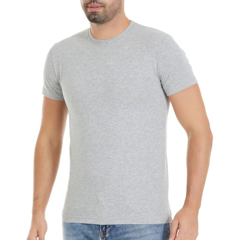 Yıldız Çamaşır Erkek Gri 3'lü Paket Kısa Kollu Likralı Tshirt Erkek T-shirt Fiyatı