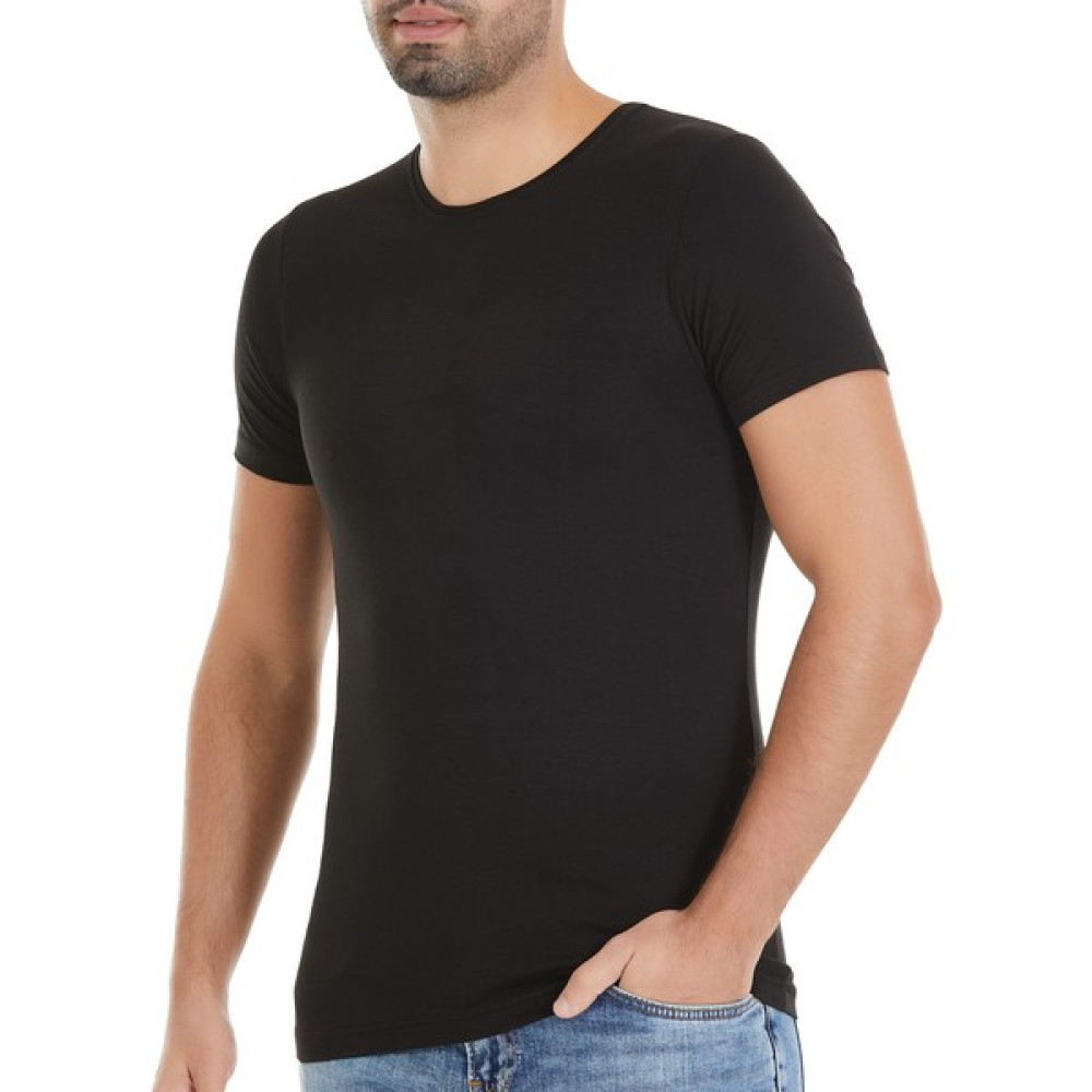 Yıldız Çamaşır Yıldız Bambu Kısa Kol Sıfır Yaka T-Shirt Q475 Erkek T-shirt Fiyatı