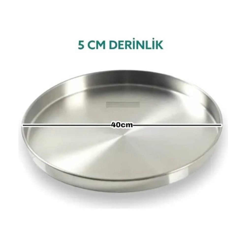 Yıldız Çelik Alüminyum Baklava Börek Fırın Tepsisi 40CM Tepsiler / Fırın Kapları Fiyatı