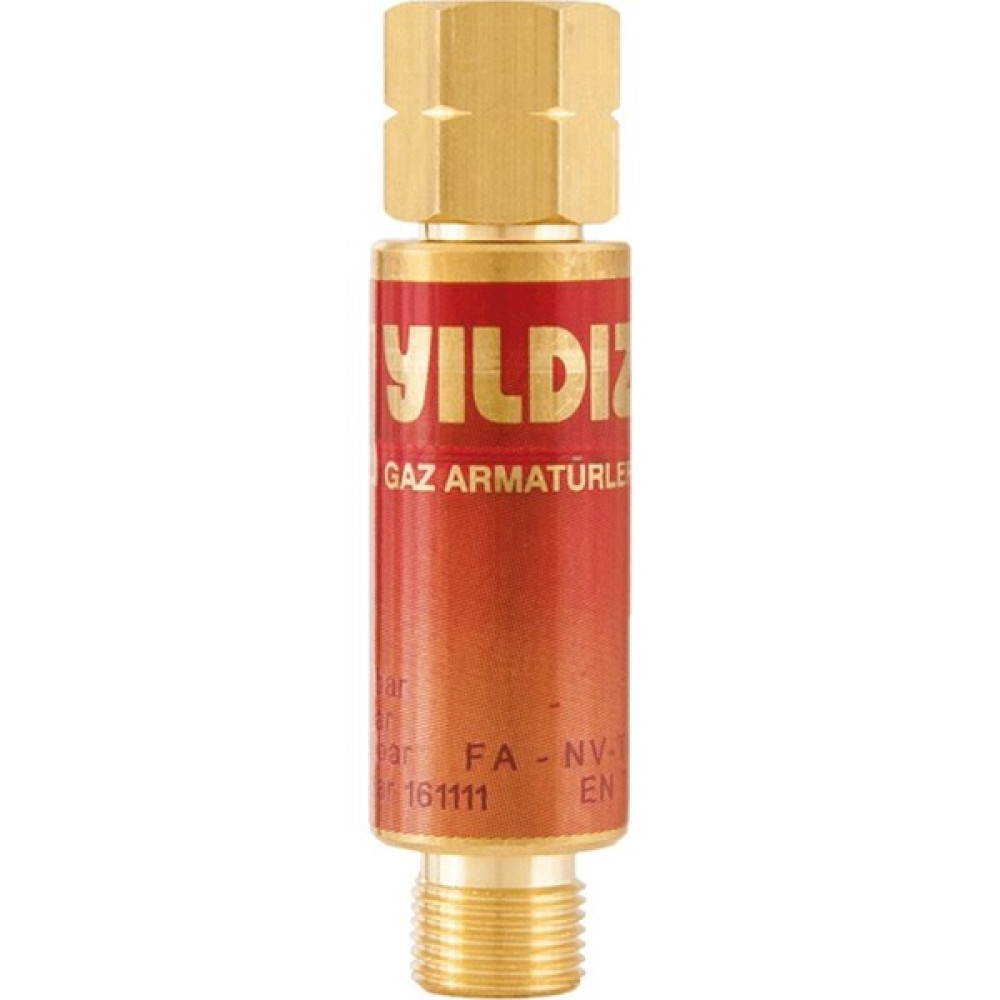 Yıldız Gaz Armatürleri Yıldız Alev Emniyet Valfi 1130 (Basınç Düşürücü Için Yanıcı Gaz) Kaynak Makineleri Fiyatı