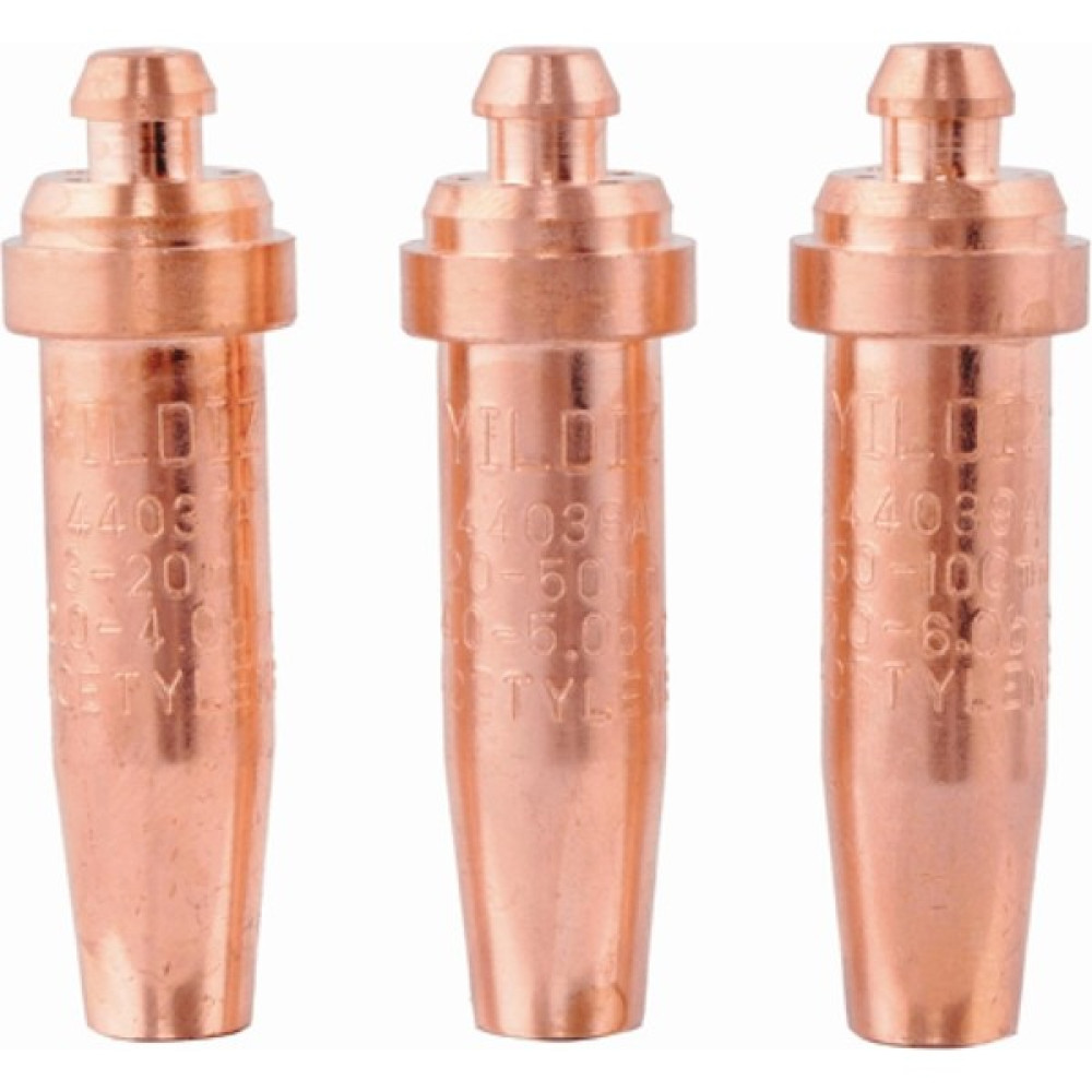 Yıldız Gaz Armatürleri Yıldız Kesme Lüleleri Takımı Asetilen/oksijen 4420A (Kesme Kap 3-100MM) - Yok Kaynak Makineleri Fiyatı