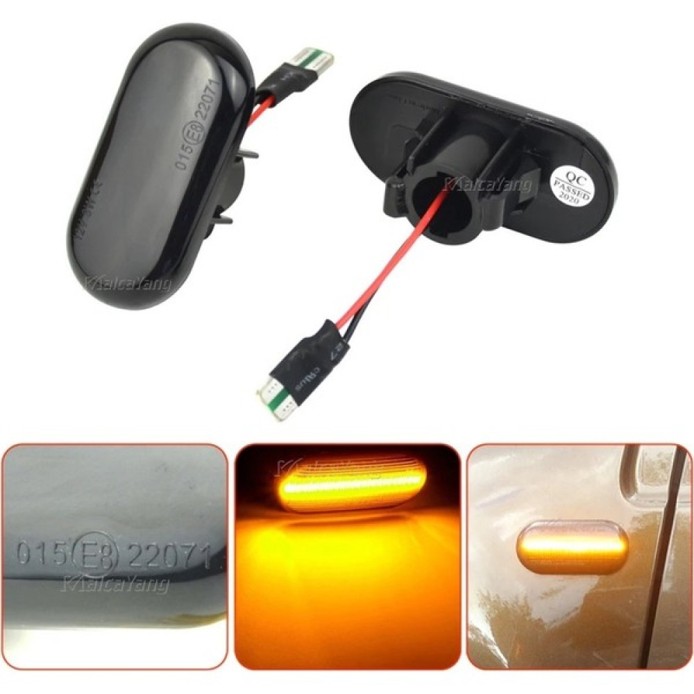 Yıldız Tuning Renault 19 Kayar LED Çamurluk Sinyali Siyah Renk Oto Elektroniği Fiyatı