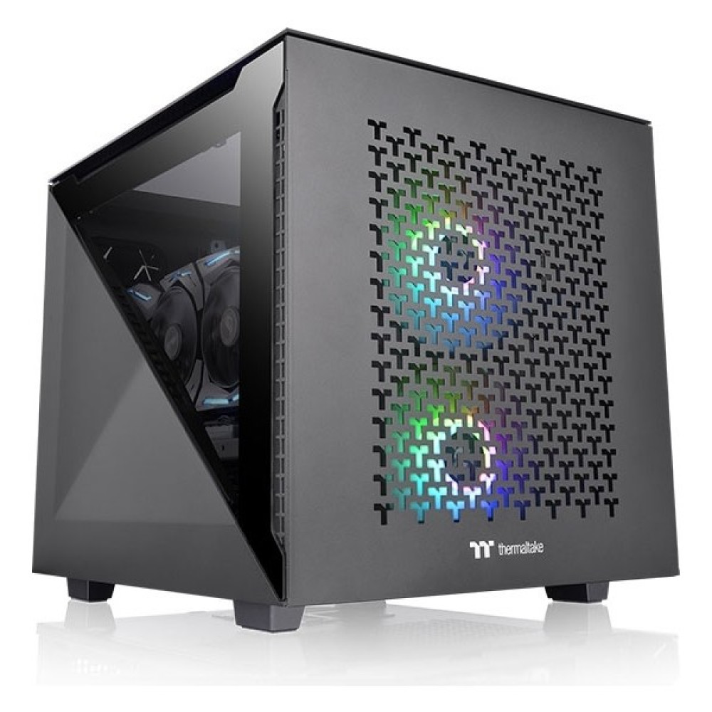 Yıldızdsgn Thermaltake Divider 200 Tg CA-1V1-00S1WN-01 Gaming Micro Atx Pc Kasası PC Kasaları Fiyatı