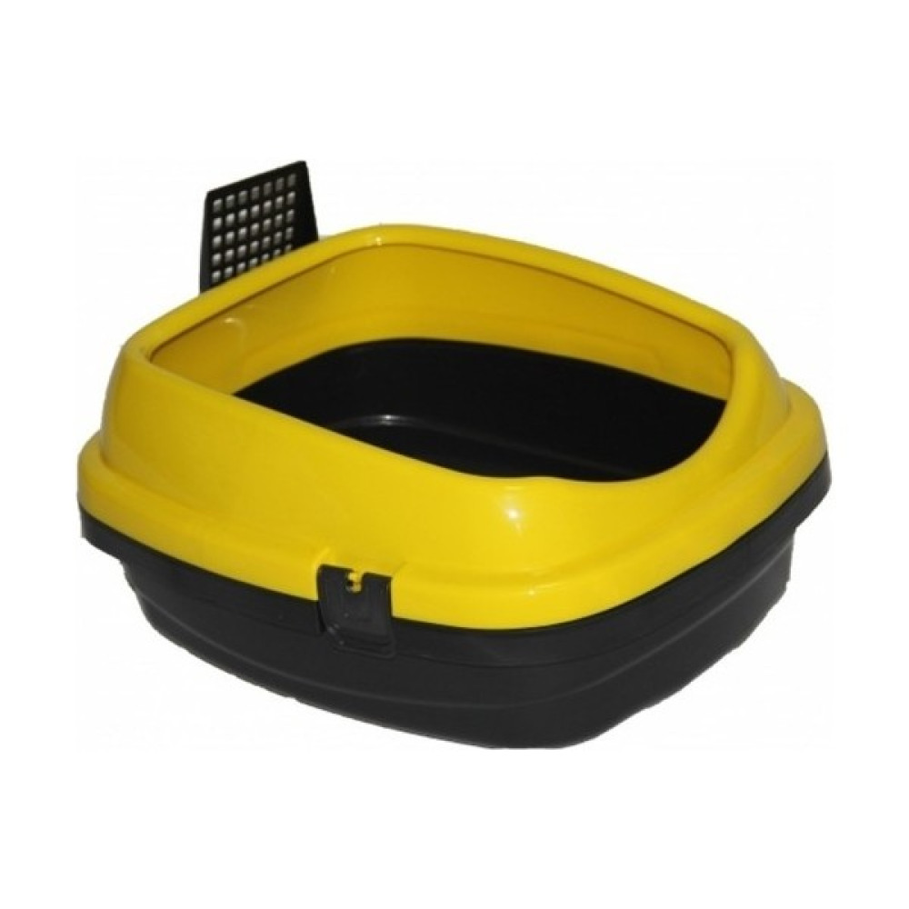 Yıldızhane Comfort Kürekli Kedi Tuvaleti 49.5 x 40 x 22 cm - Sarı Evcil Hayvan Ürünleri Fiyatı