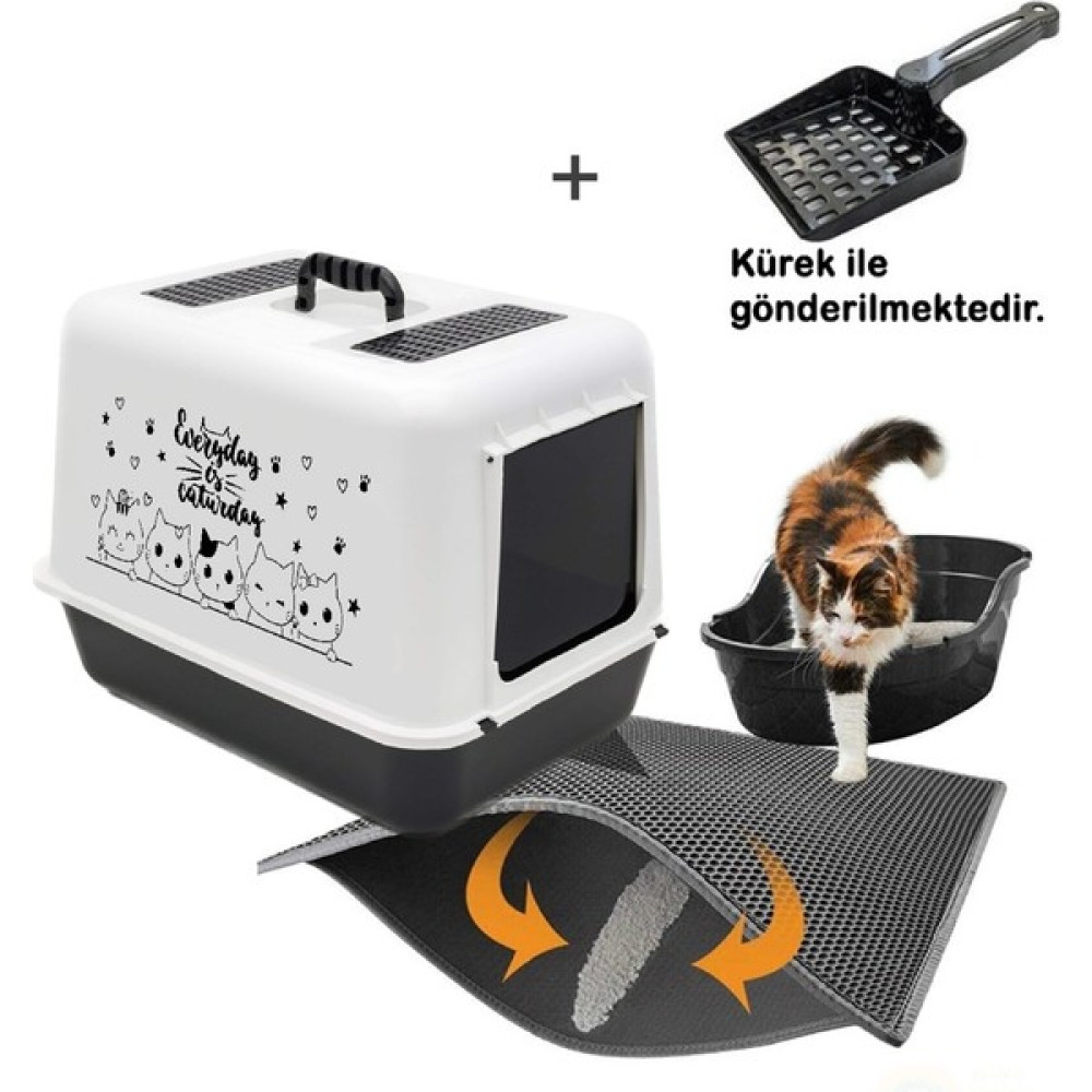 Yıldızhane Lüx Kedi Tuvaleti ve Elekli Pas Pas Evcil Hayvan Ürünleri Fiyatı