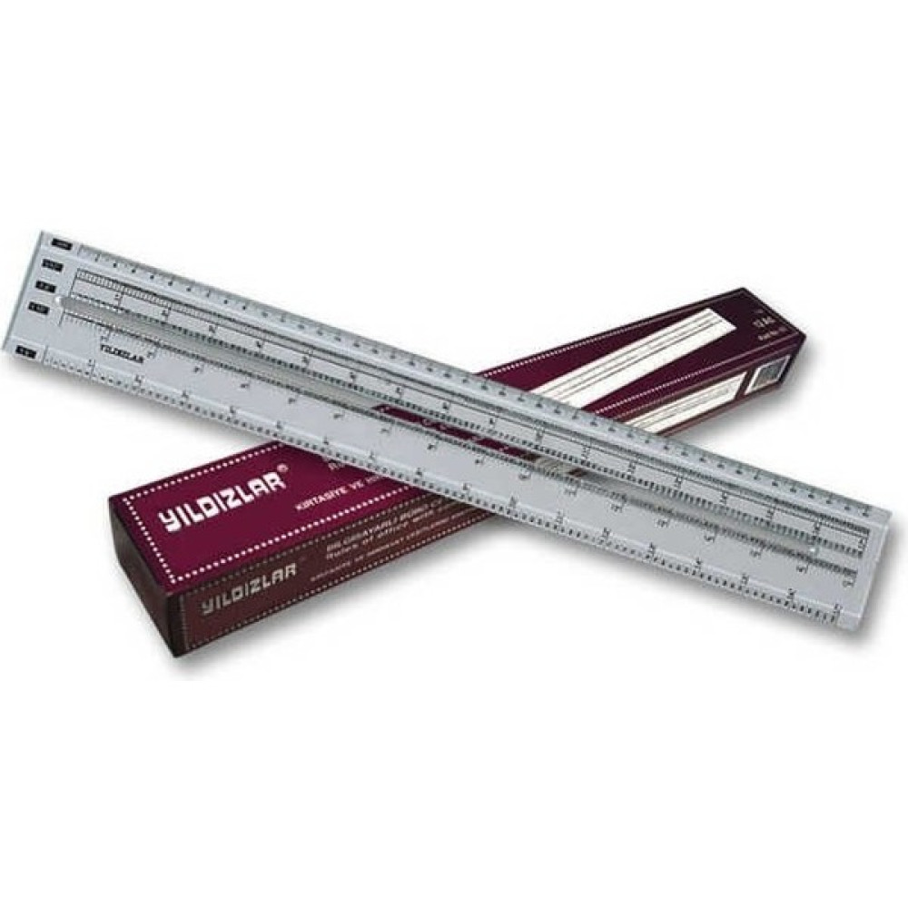 Yıldızlar Bilgisayar Program ve Büro Cetveli 43 cm Oto Boyaları Fiyatı