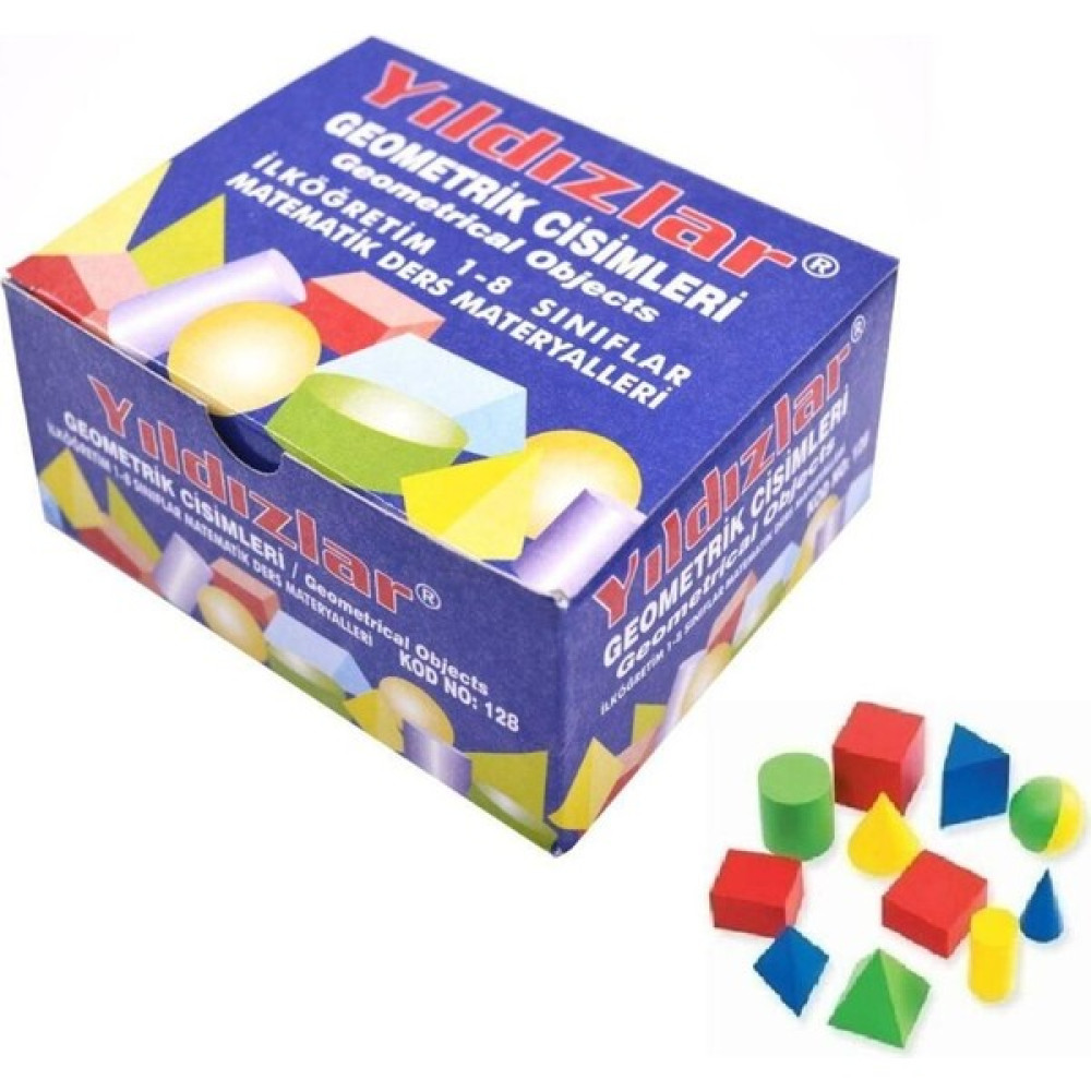 Yıldızlar Geometrik Cisimleri 1 Paket Kod 128 Geometrik Cisimler - Renkli Oto Boyaları Fiyatı