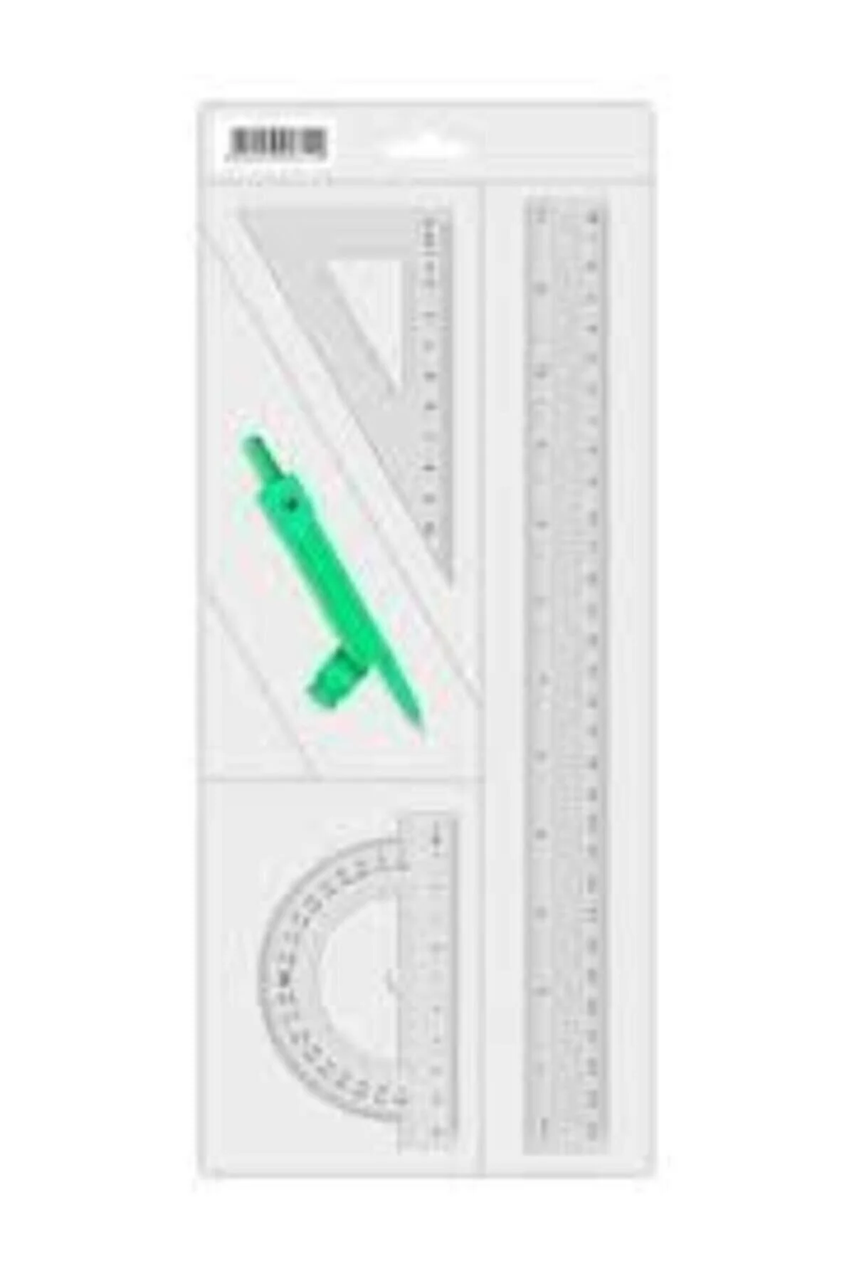 Yıldızlar Pergelli Çizim Seti Drawing Set 30 cm Kod:19" Cetvel Fiyatı