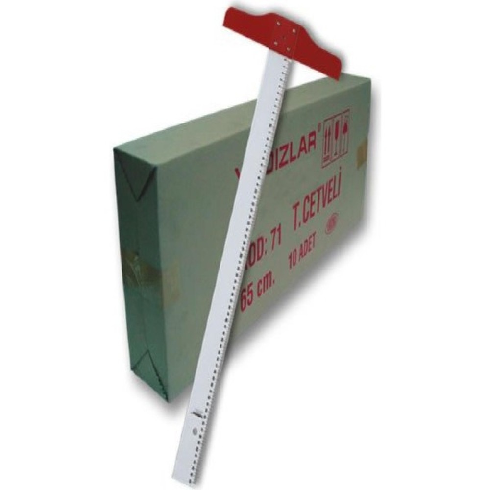 Yıldızlar T Cetveli 65 cm Plastik 071 Oto Boyaları Fiyatı