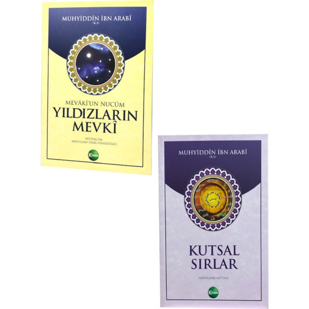 Yıldızların Mevki - Kutsal Sırlar / 2 Kitap Set - Muhyiddin Ibn Arabi Astroloji - Fal - Rüya Tabirleri Fiyatı