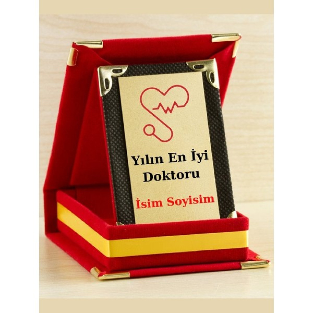 Yılın En Iyi Doktoru Plaketi - Doktorlar Günü Plaketi ( Mini Plaket ) Oto Boyaları Fiyatı