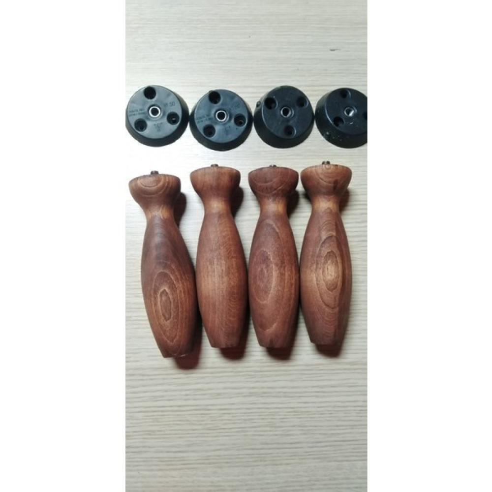 Yılmaz Ahşap 15 cm Cnc Meşe Konik Ayak. - Acı Kahverengi Nalburiye & Hırdavat Fiyatı