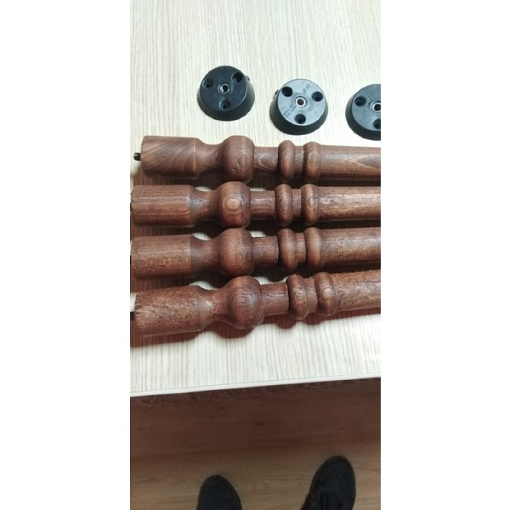 Yılmaz Ahşap 50 cm Meşe Cnc Motif Konik Ayak Nalburiye & Hırdavat Fiyatı