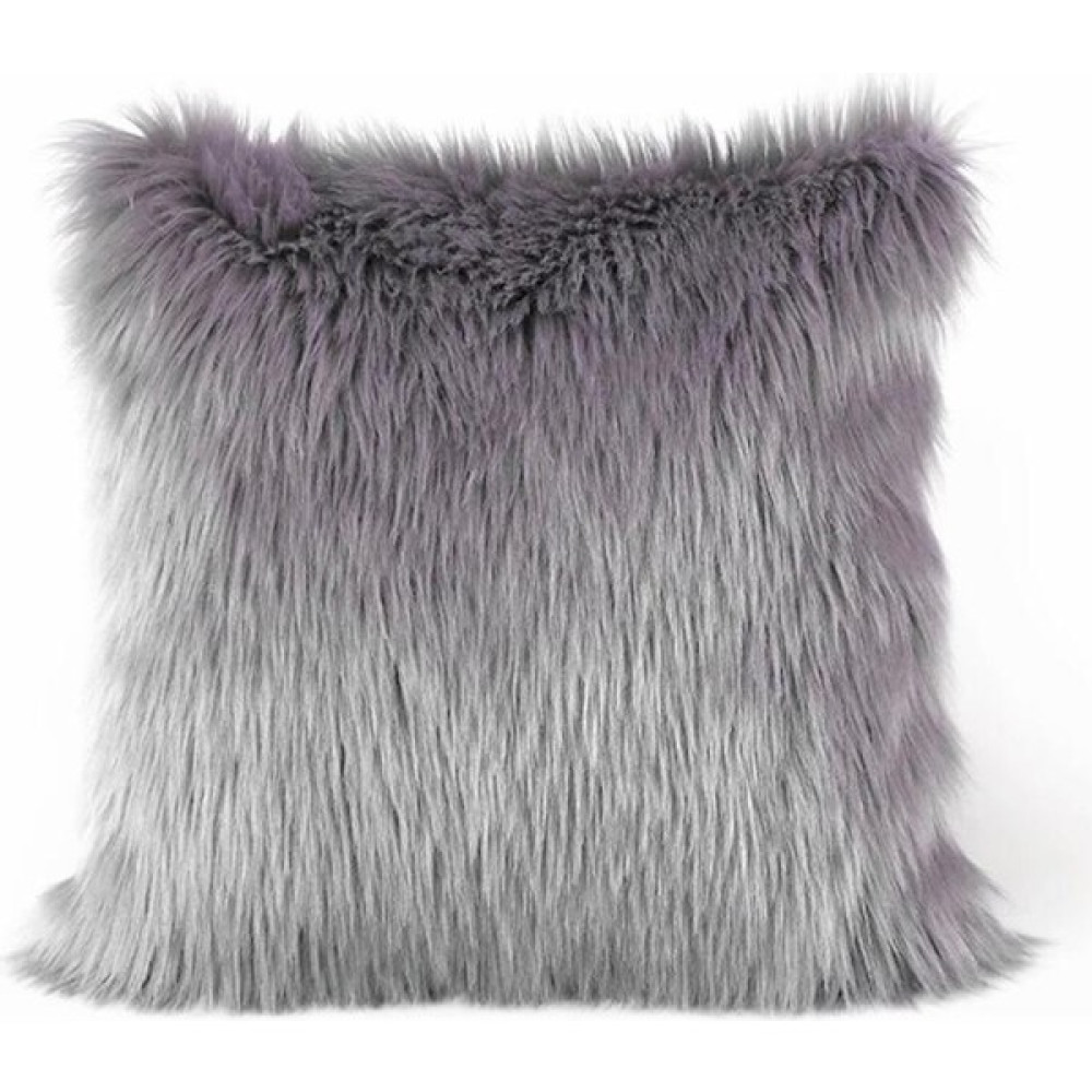 Yılmaz Home Peluş Kırlent Kılıfı - Açık Gri - 42 x 42 cm Kırlent / Mobilya Yastığı Fiyatı