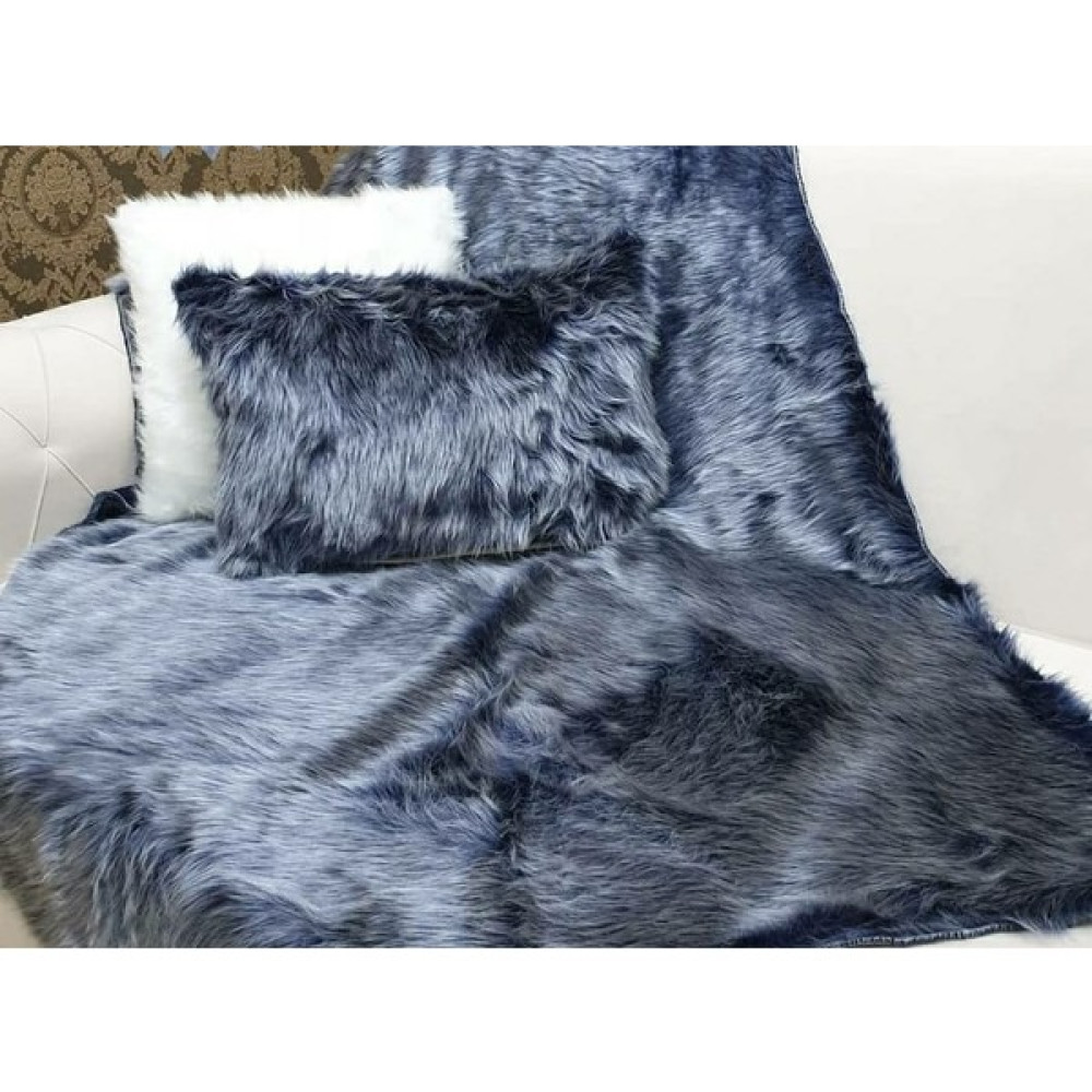 Yılmaz Home Peluş Koltuk Şalı 90 x 150 cm - Lacivert Koltuk & Kanepe Örtüsü Fiyatı