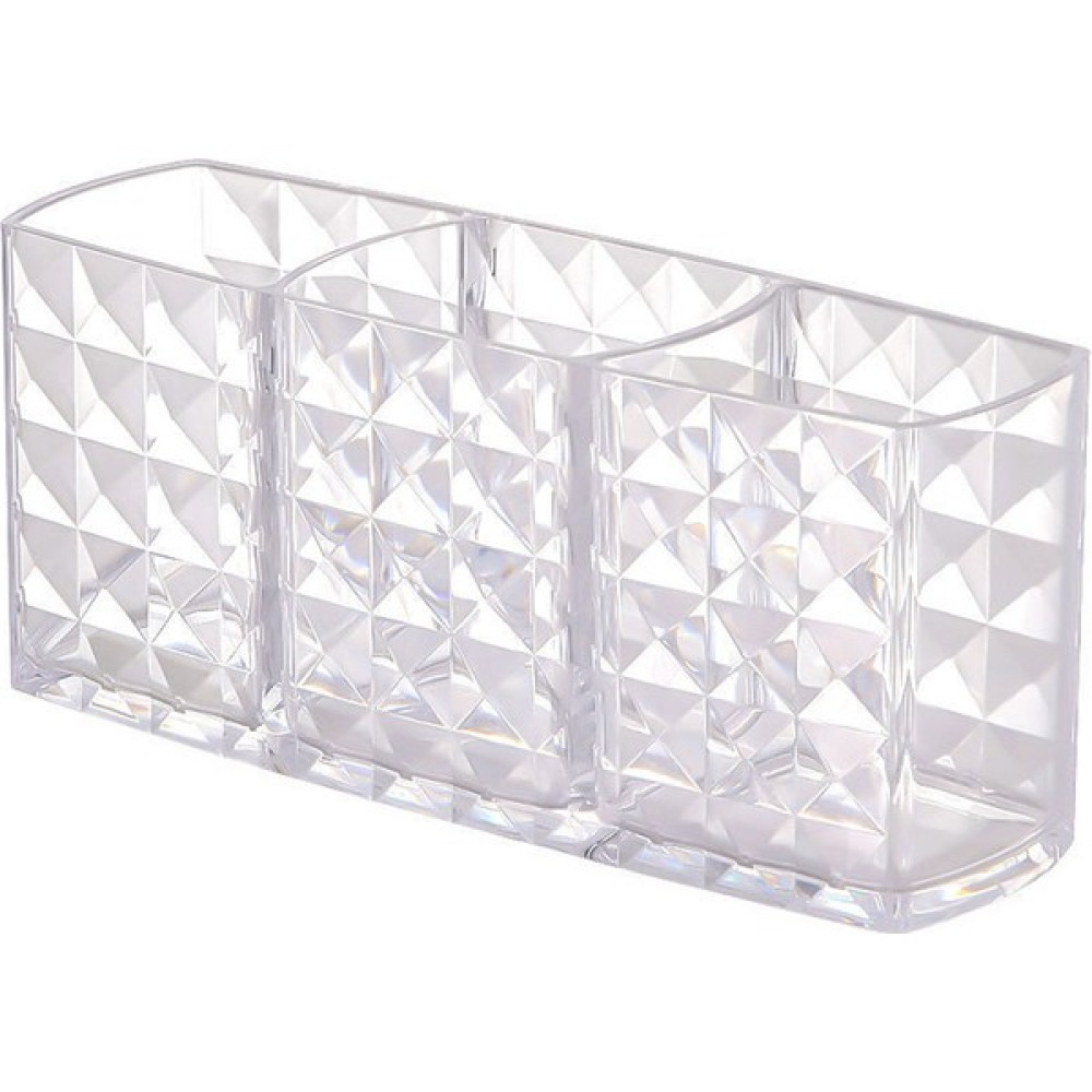 Yiqln Şeffaf Akrilik Kalemlik - 3 Bölmeli, 18.5*8*6cm (Yurt Dışından) - 20 x 9 x 7 cm Kalemlik (Kalem Kutusu) Fiyatı