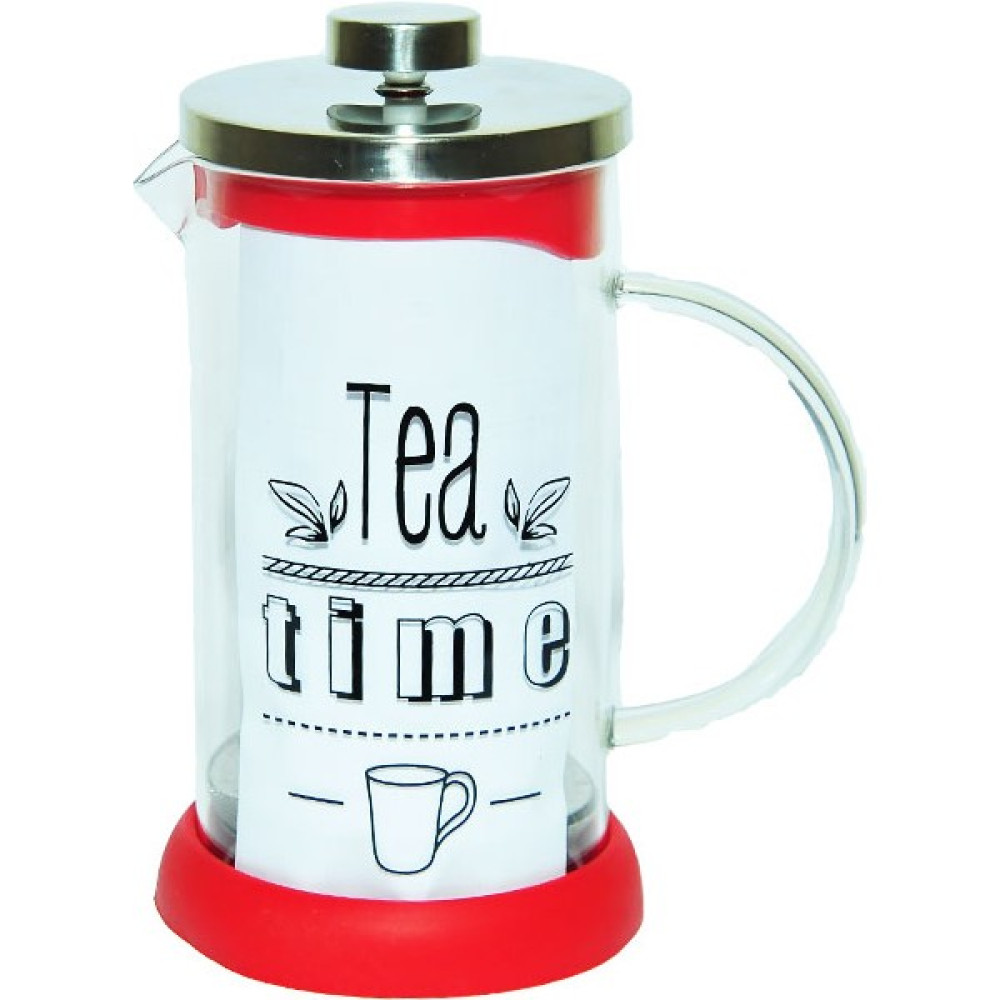 Yitian French Press Bitki Çayı Demliği Kırmızı 600 ml French Press Fiyatı