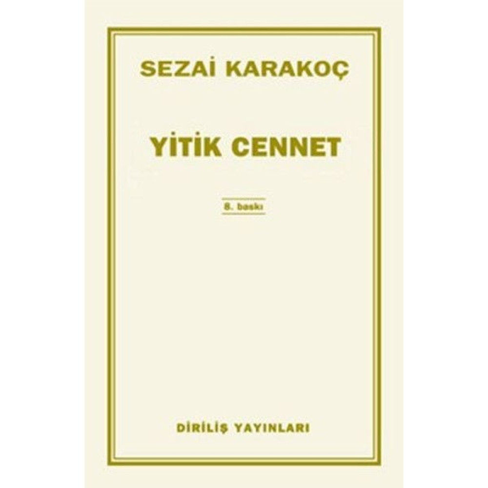 Yitik Cennet Akademik Edebiyat Kitapları Fiyatı