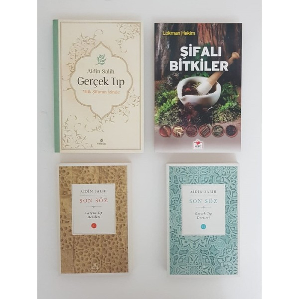 Yitik Şifa Yayınları Gerçek Tıp Yitik Şifanın Izinde Seti 4 Kitap - Aidin Salih Tıp Kitapları Fiyatı
