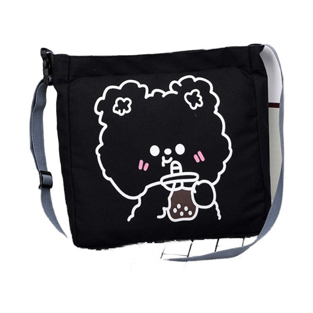 YJ Öğrenci Kanvas Çanta Büyük Kapasiteli Omuz Çantası Sevimli Crossbody Çanta (Yurt Dışından) Bayan Çanta ve Cüzdan Fiyatı