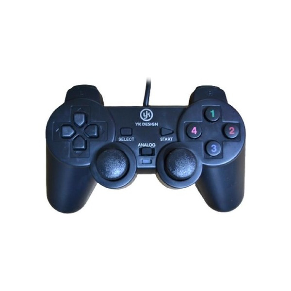 YK Design Kablolu Siyah USB Gamepad Vıbratıon / Titreşimli (Oyun Kolu) Konsol Aksesuarları Fiyatı