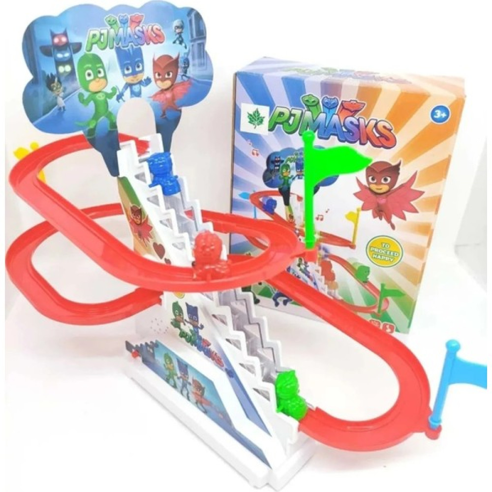 Yk Store Pj Masks Pj Maskeliler Dön Dolaş Merdiven Çıkan Kayan Kahramanlar Oyun Seti Fiyatı