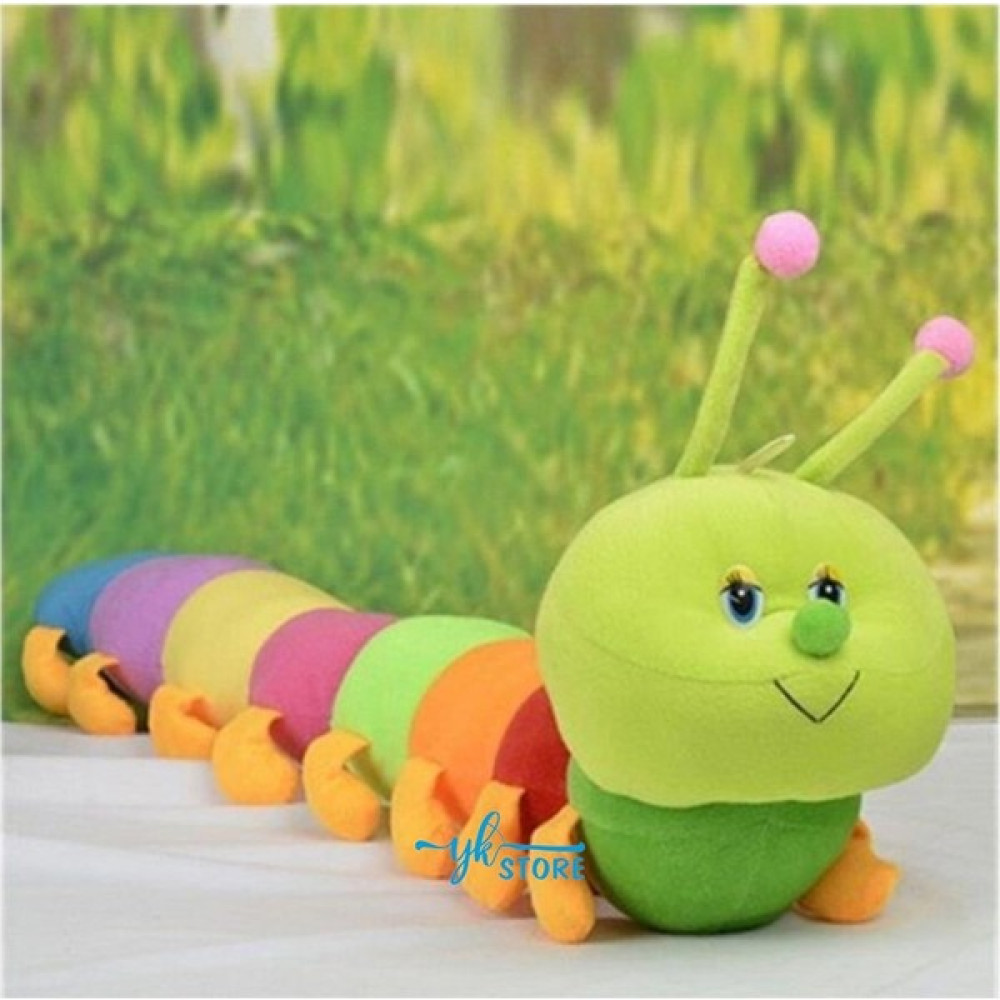 Yk Store Sevimli Oyuncak Peluş Tırtıl 60 cm - Renkli Peluş Oyuncaklar Fiyatı