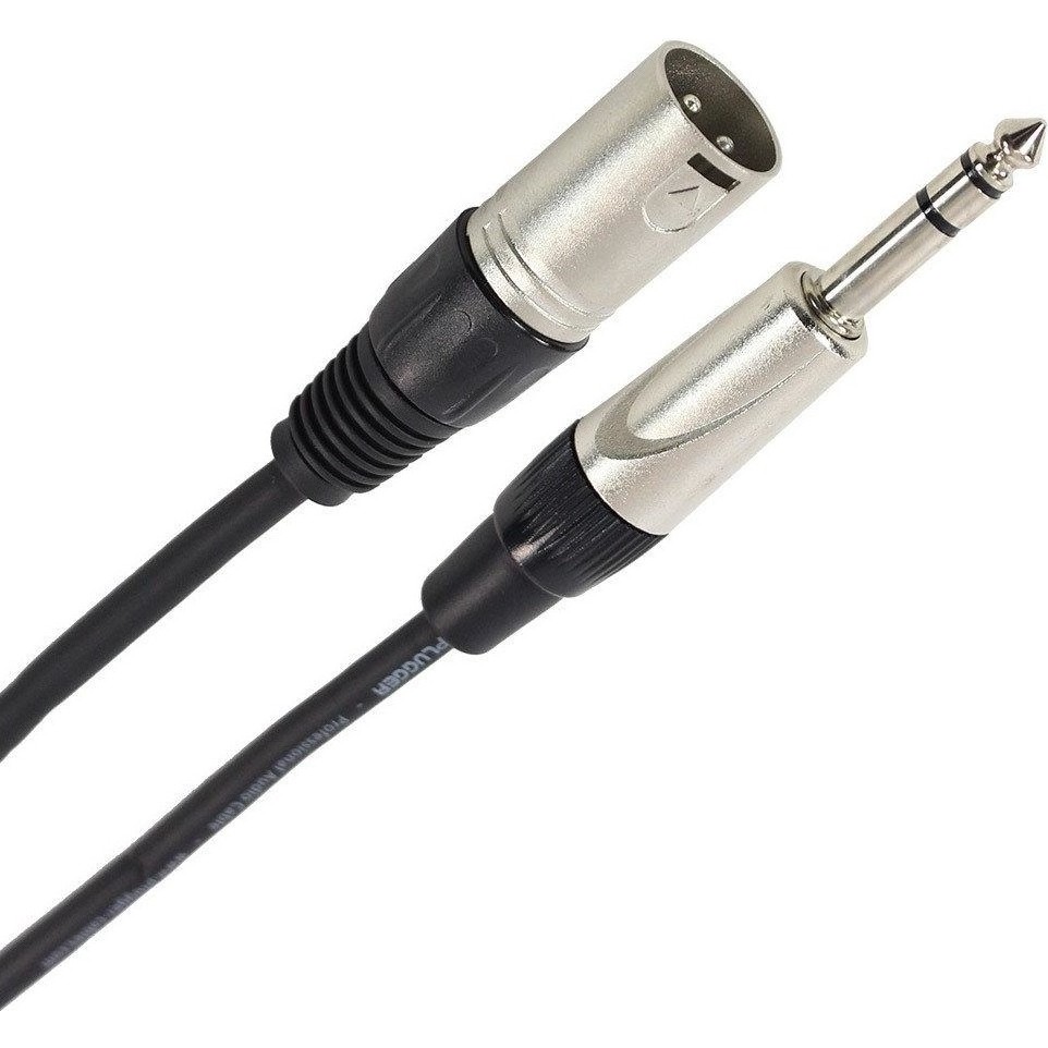 YKA 6.3 mm Stereo Erkek- Xlr Erkek Stereo Trs Kablo - 10 m Ses Kablosu Fiyatı
