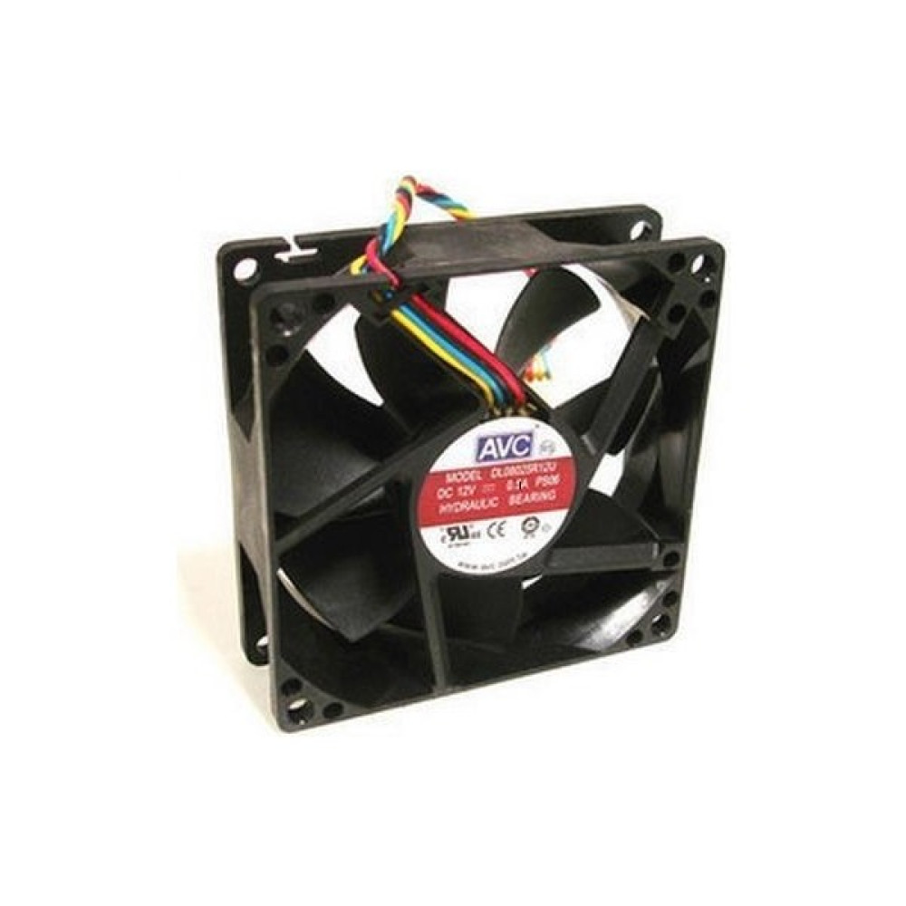 YKA 8 cm Fan 12 Volt 4 Pin 25 mm Pwm Li - Siyah Soğutucular Fiyatı